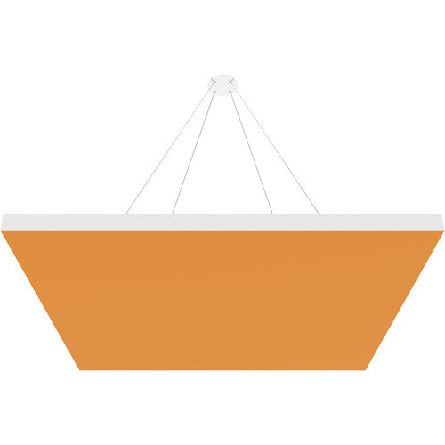 Vicoustic VICB05420 Square ViCloud VMT Flat - Paquet de 4 (Orange citrouille)
