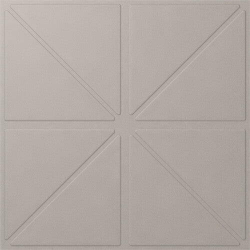 Vicoustic VICB04608 VicWallpaper VMT Triangles - 8 Pack (Light Gray)