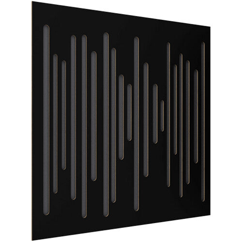 Vicoustic VICB05767 Wavewood Ultra Lite - 8 Pack (Matte Black)
