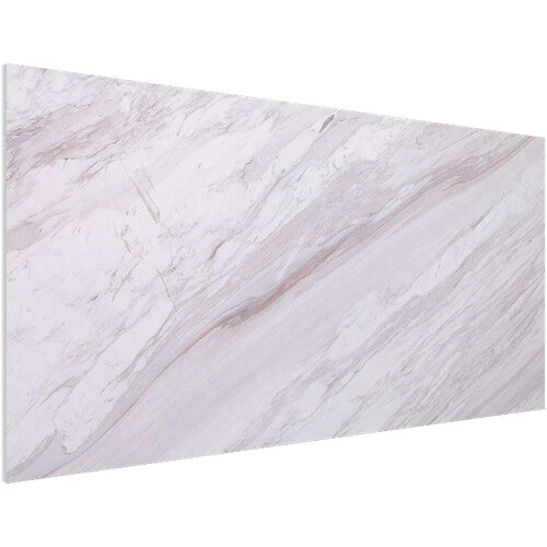 Vicoustic VICB05822 Flat Panel VMT Wall and Ceiling Acoustic Tile Natural Stones - 8 Pack (Calacatta Cremo)