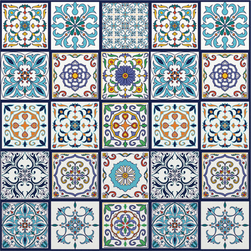Vicoustic VICB06189 Flat Panel VMT Wall and Ceiling Acoustic Tile Tiles FR - 4 Pack (Pattern 1)