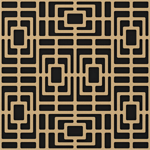 Vicoustic VICB05426 VicPattern Ultra Symmetric - 3 Pack (Metallic Gold)