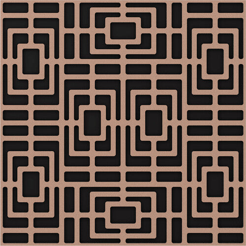Vicoustic VICB05427 VicPattern Ultra Symmetric - 3 Pack (Metallic Copper)