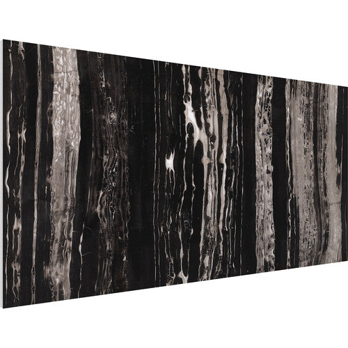 Vicoustic VICB06239 Flat Panel VMT Wall and Ceiling Acoustic Tile Natural Stones - 4 Pack (Port Black)
