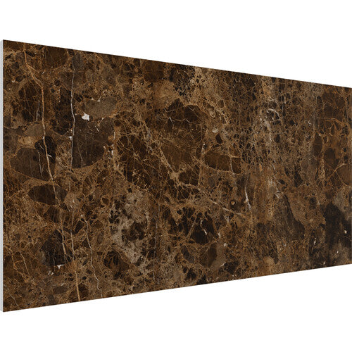Vicoustic VICB06242 Flat Panel VMT Wall and Ceiling Acoustic Tile Natural Stones - 4 Pack (Emperador Dark)