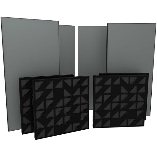 Vicoustic VICB06261 Kit murs et plafonds - Paquet de 12 (Gris foncé)
