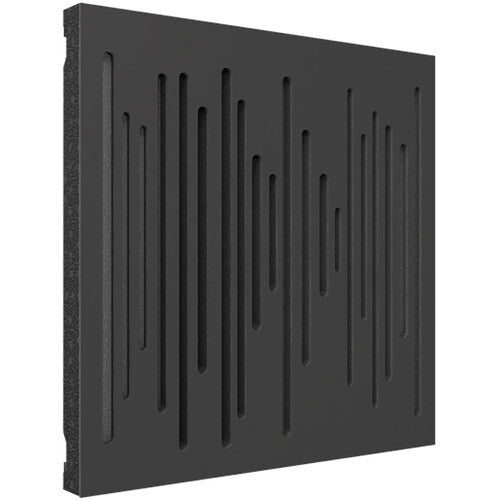 Vicoustic VICB06333 Wavewood Diffuseur Ultra MKII Panneau acoustique – Lot de 3 (Noir mat)