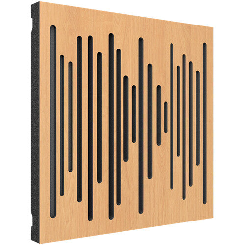 Vicoustic VICB06338 Wavewood Diffuseur Ultra MKII Panneau acoustique – Lot de 3 (Chêne naturel)