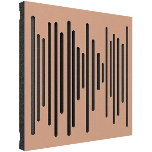 Vicoustic VICB06339 Wavewood Diffuseur Ultra MKII Panneau acoustique – Lot de 3 (cuivre métallique)