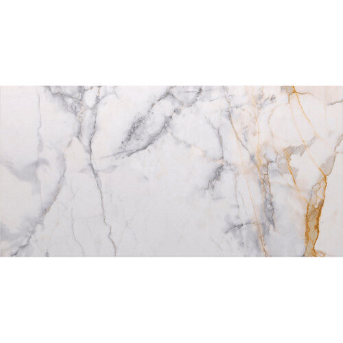 Vicoustic VICB06241 Carreaux acoustiques pour murs et plafonds à panneau plat VMT Pierres naturelles – Lot de 4 (Calacatta Carrara)