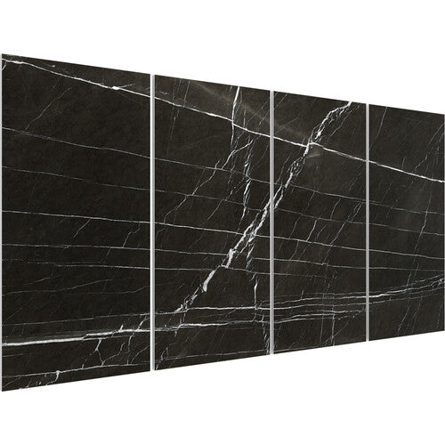 Vicoustic VICB06244 Flat Panel VMT Wall and Ceiling Acoustic Tile Natural Stones - 4 Pack (Graystone)