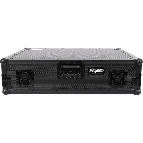 Headliner HL10013 Flight Case w/Laptop Platform and Wheels for Pioneer DJ DDJ-FLX10 and DDJ-1000SRT (All Black)