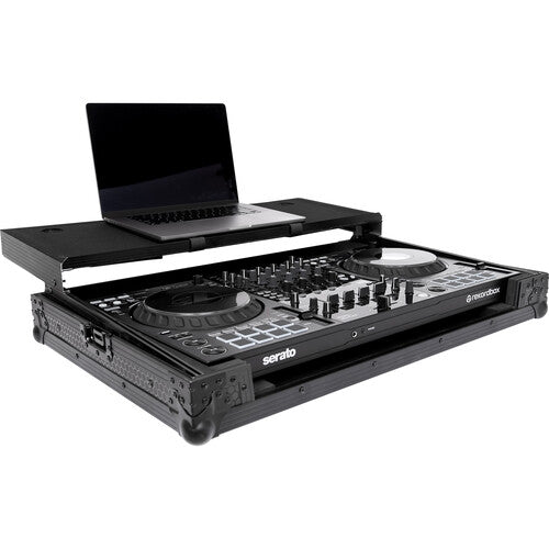 Headliner HL10012 Flight Case w/Laptop Platform for Pioneer DDJ-FLX10 and DDJ-1000SRT (All Black)