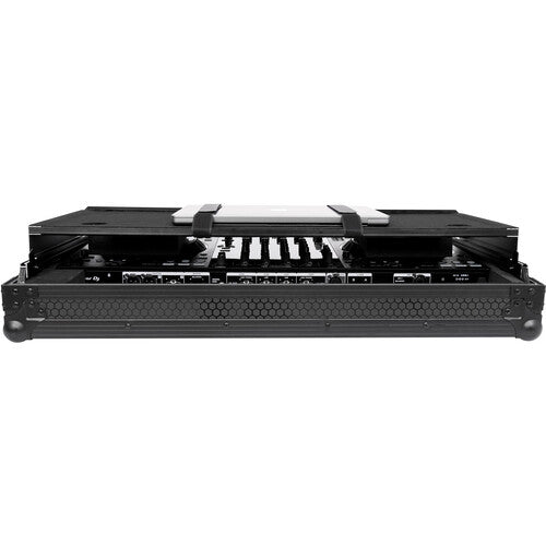 Headliner HL10012 Flight Case w/Laptop Platform for Pioneer DDJ-FLX10 and DDJ-1000SRT (All Black)