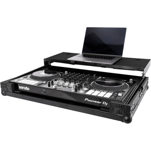 Headliner HL10012 Flight Case w/Laptop Platform for Pioneer DDJ-FLX10 and DDJ-1000SRT (All Black)