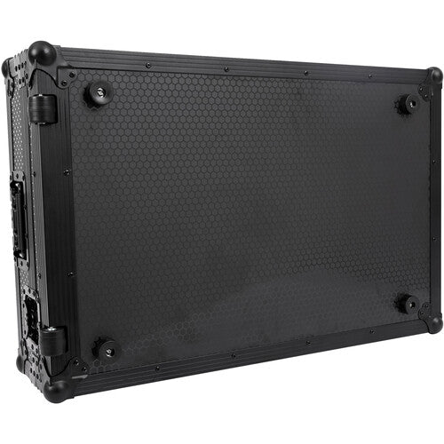 Headliner HL10013 Flight Case w/Laptop Platform and Wheels for Pioneer DJ DDJ-FLX10 and DDJ-1000SRT (All Black)