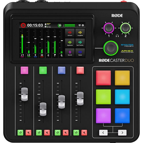 Rode RODECASTER DUO Integrated Audio Production Studio (Black)