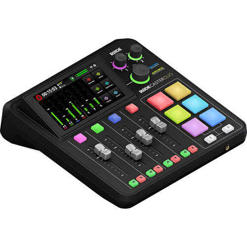Rode RODECASTER DUO Integrated Audio Production Studio (Black)