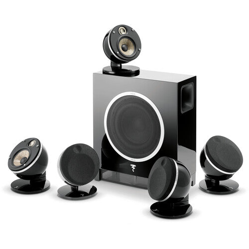 Focal FOACFADO513B020 Flax 5.1 Surround Sound System with Sub Air Wireless Subwoofer