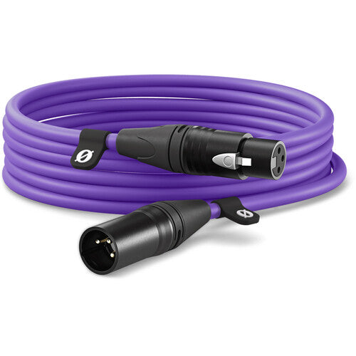 Rode XLR6M-PU Câble XLR mâle vers XLR femelle (19,7', Violet)