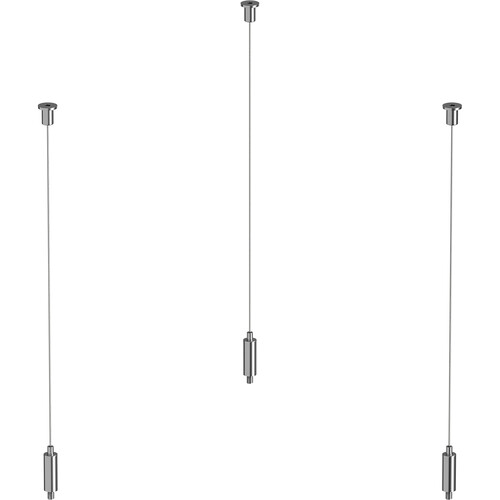 Sennheiser TCC M-F-B TeamConnect Ceiling Medium Microphone with Flushmount Kit (Black)