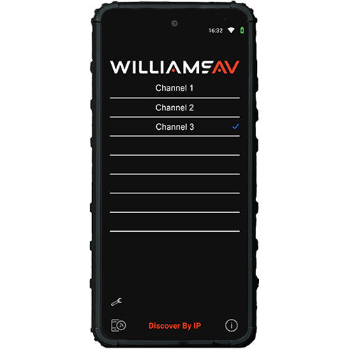 Williams AV Wi-Fi Receiver with USB Case and Accessories