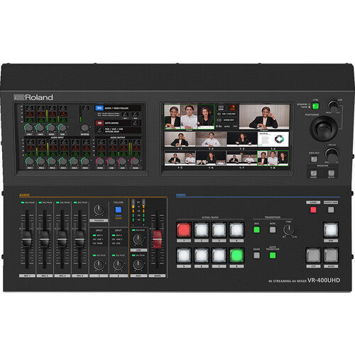 Roland VR-400UHD 4K Steaming AV Mixer