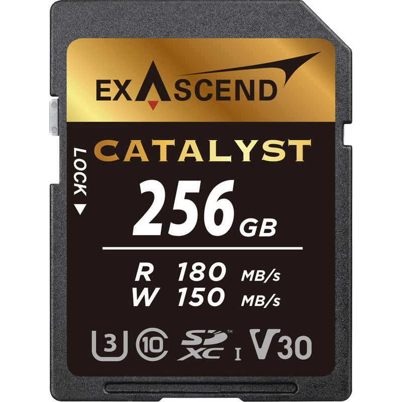 Exascend EX256GSDU1 Catalyst UHS-I SDXC Memory Card - 256GB