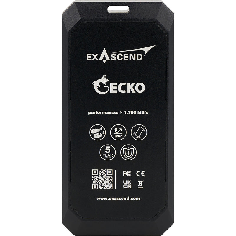 Exascend EXU2M6G08TP0C Gecko USB-C 3.2 Gen 2x2 Portable SSD - 8TB