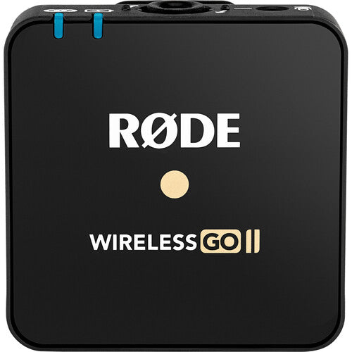 Rode WIRELESS GO II TX Transmitter/Recorder for Wireless GO II System - 2.4 GHz (Black)