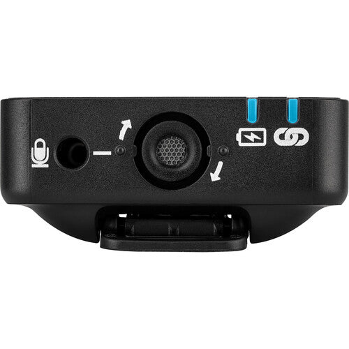 Rode WIRELESS GO II TX Transmitter/Recorder for Wireless GO II System - 2.4 GHz (Black)