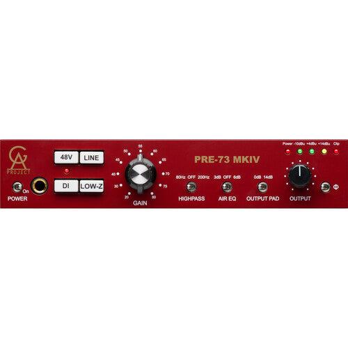 Golden Age Project PRE-73 MKIV Microphone Preamp and DI Box