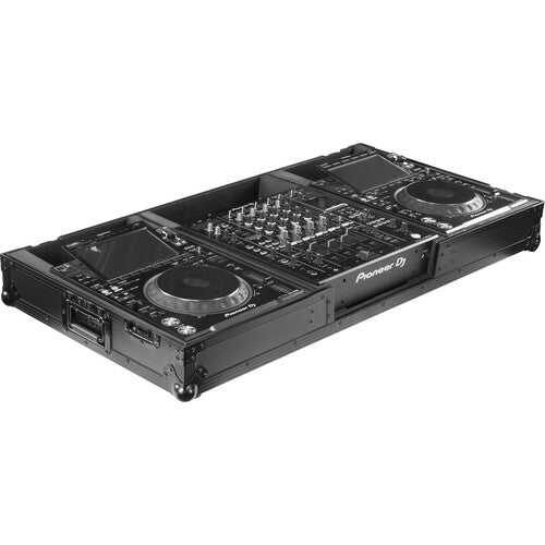 Odyssey FZDJMA9CDJWBL DJ Coffin Case with Wheels for Pioneer DJM-A9 / CDJ-3000 or Similar Size Gear (Black Label)