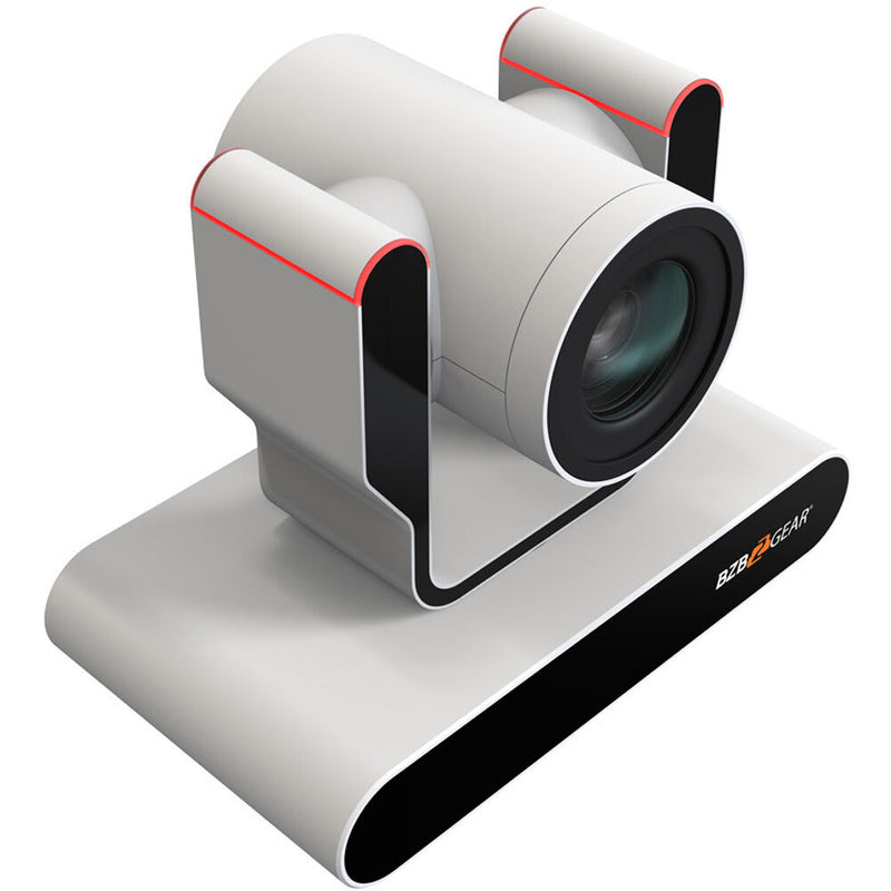 BZB Gear BG-ADAMO-JR30X-W Live Streaming HD PTZ Camera With Auto-Tracking, Tally & 30x Zoom (White)