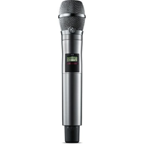 Shure AD2/K11N-G57 Digital Handheld Wireless Microphone Transmitter With KSM11 Capsule (G57: 470 to 616 MHz, Nickel)