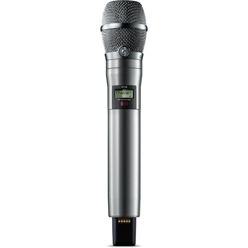 Shure ADX2/K11N-G57 Digital Handheld Wireless Microphone Transmitter With KSM11 Capsule (G57: 470 to 616 MHz, Nickel)