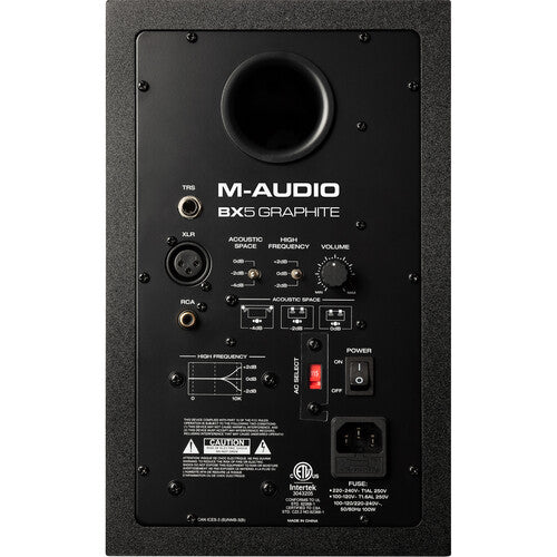 M-Audio BX5GRAPHITEXUS Active Studio Monitor - 5"