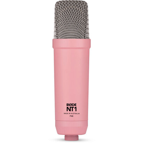 Rode NT1 SIGNATURE Microphone à condensateur à large membrane (rose)