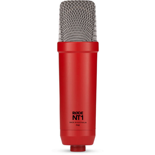 Rode NT1 SIGNATURE Large-Diaphragm Condenser Microphone (Red)