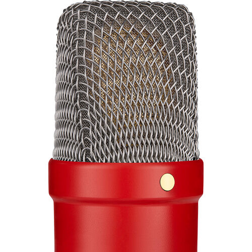 Rode NT1 SIGNATURE Large-Diaphragm Condenser Microphone (Red)