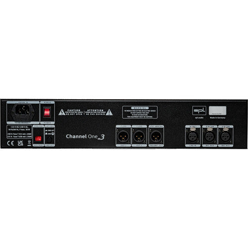 SPL Studio Series Channel One Mk3 Premium Channel avec des transformateurs de sortie Lundahl