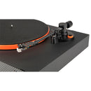 JBL SPINNER BT Platine vinyle manuelle à deux vitesses avec Bluetooth (noir et orange)