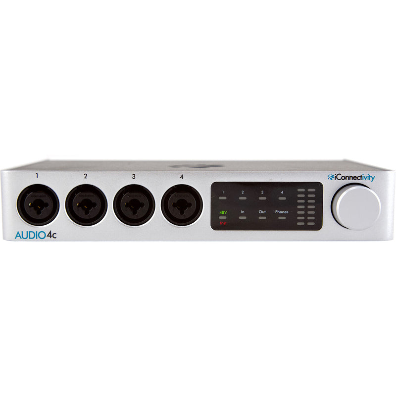 iConnectivity AUDIO4C Desktop 4x6 USB Type-C Audio/MIDI Interface