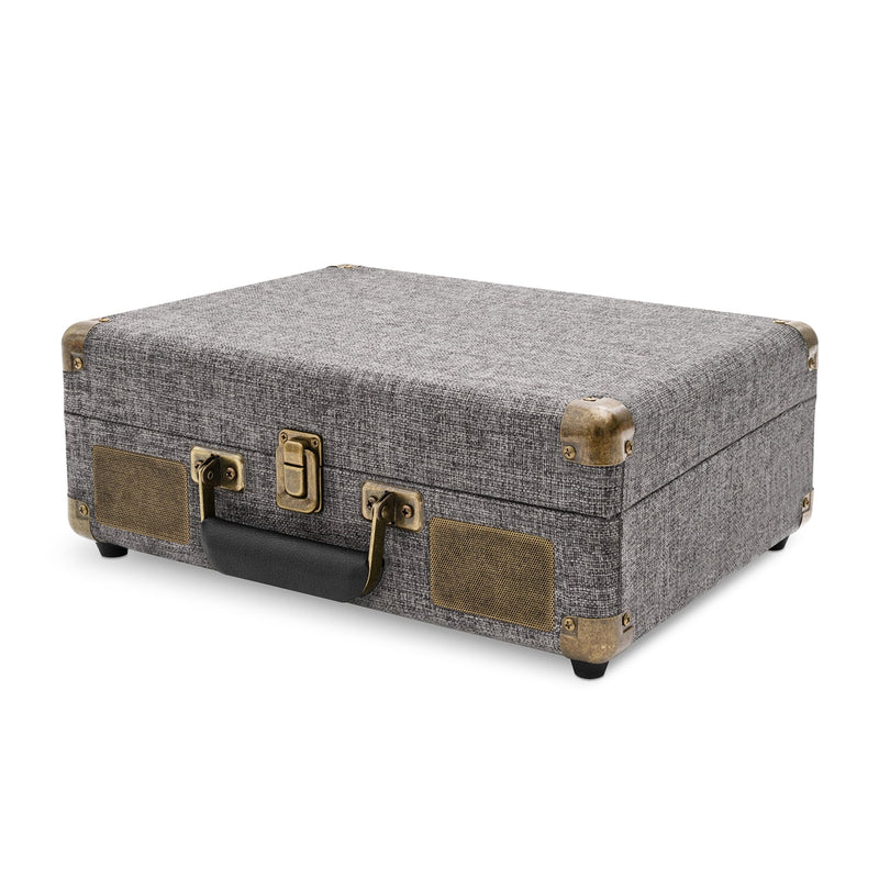 Victrola VENTURE Suitcase Record Player With Bluetooth (Walnut)