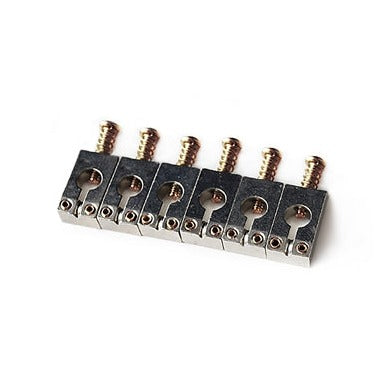 PRS Lot de 6 selles de trémolo usinées (nickel)