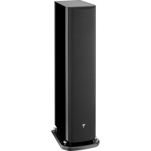 Focal FOAEFTAEN20B200 Three-Way Floor Standing Speaker (High-Gloss Black)