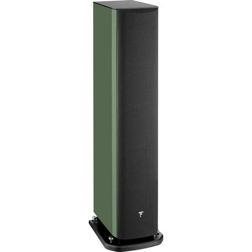 Focal FOAEFTAEN30V200 Three-Way Floor Standing Speaker (High-Gloss Moss Green)