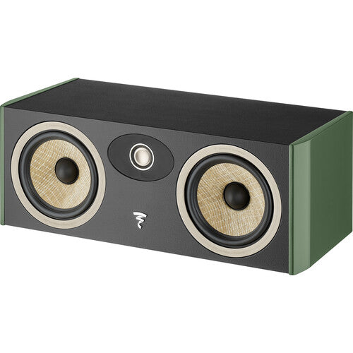 Focal FOAEFTAECC0V200 Two-Way Center Channel Speaker (High-Gloss Moss Green)