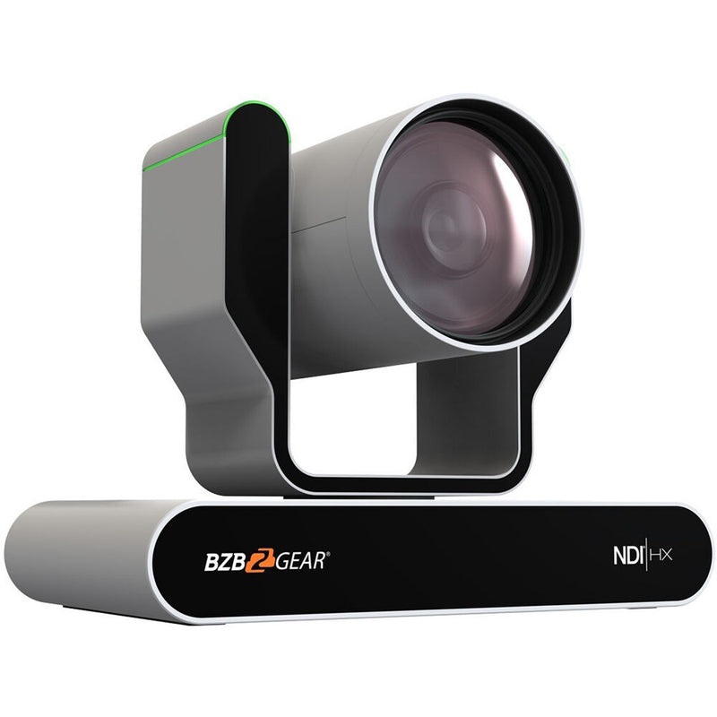 BZB Gear BG-ADAMO-4KND12X-W Live Streaming 4K NDI PTZ Camera With Tally Lights & 12x Optical Zoom (White)