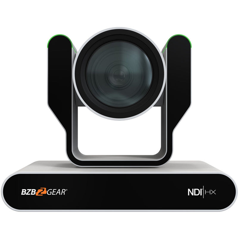 BZB Gear BG-ADAMO-4KND25X-W Live Streaming 4K NDI PTZ Camera with Tally Lights & 25x Optical Zoom (White)